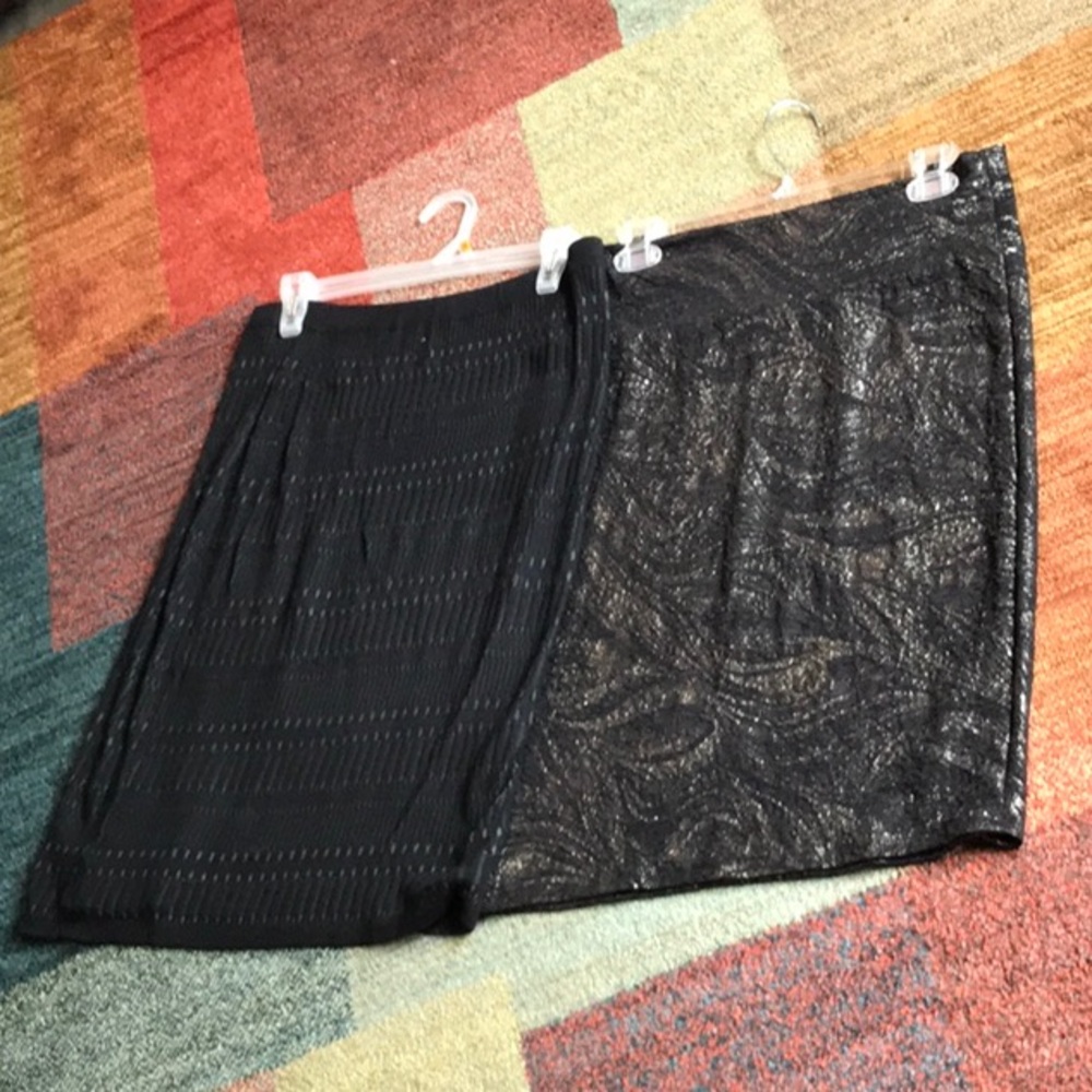 Black skirts
